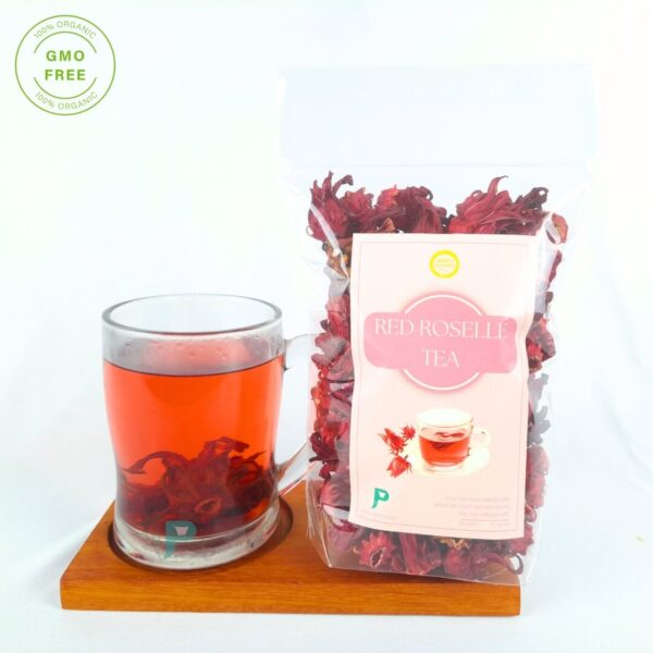 Roselle Tea in glass